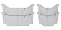 DECKED séparateurs de tiroirs (2 x étroit + 2 x large)