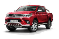 Front cintres pare-buffle avec grill - Toyota Hilux (2015 - 2018)